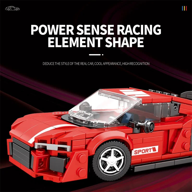 Reobrix 681 Audi R8 Toy Car Building Set