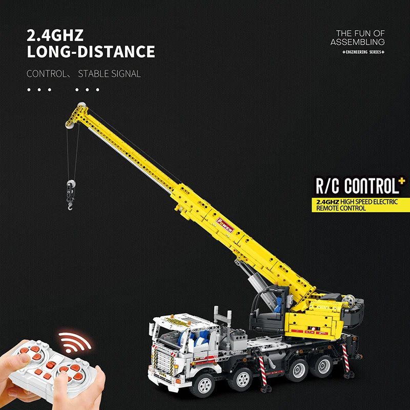 Reobrix 22007 Mechanical Construction Truck Model Building Set