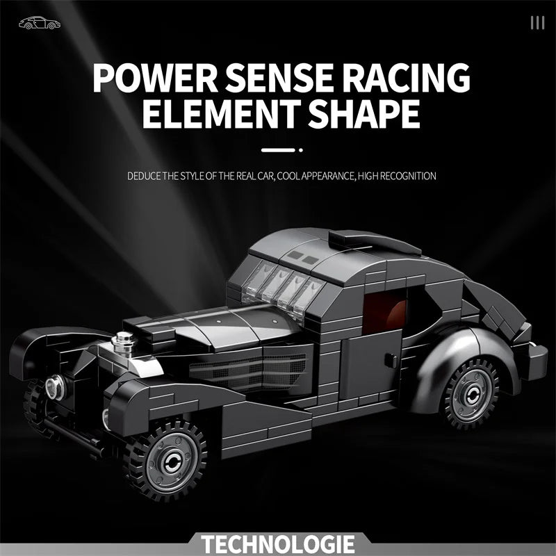 Reobrix 807 Bugatti Atlantic Toy Car Building Set