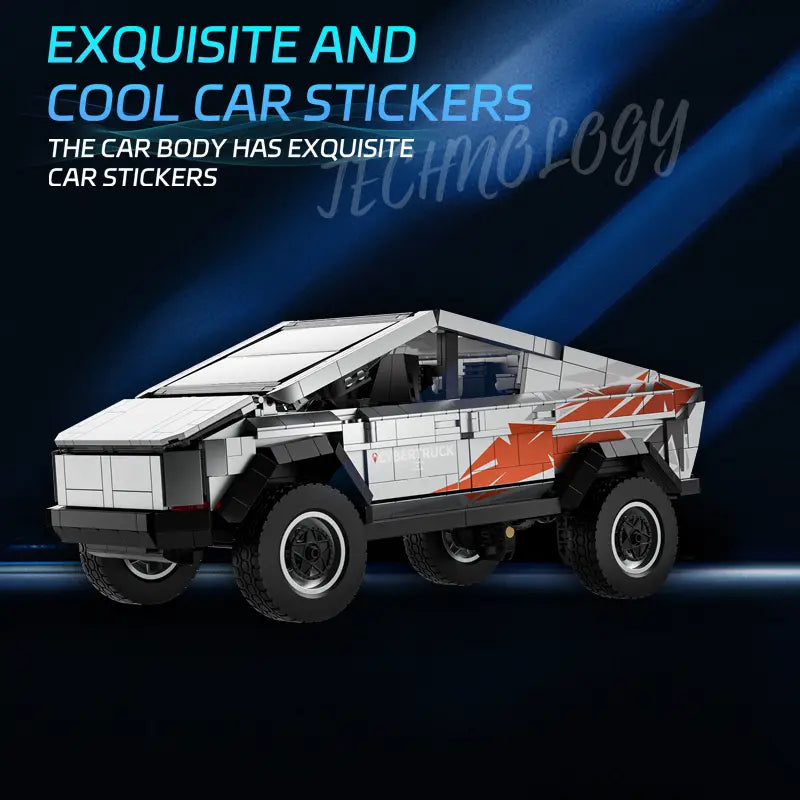 BAKA 33000 Cyber Truck Building Set