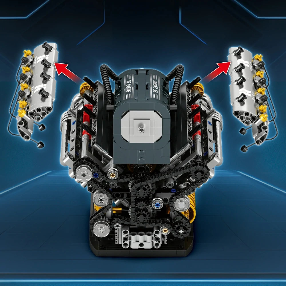 Reobrix 33013 V6 ENGINE With Motor