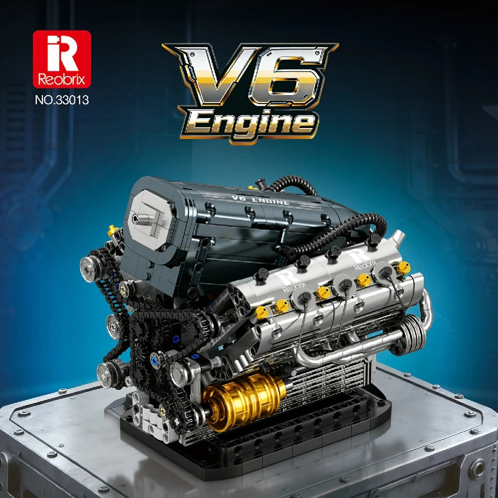 Reobrix 33013 V6 ENGINE With Motor