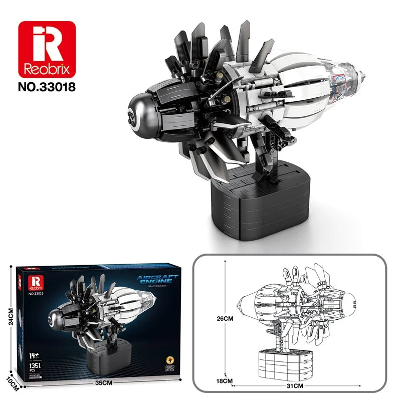 Reobrix 33018 Aircraft Engine