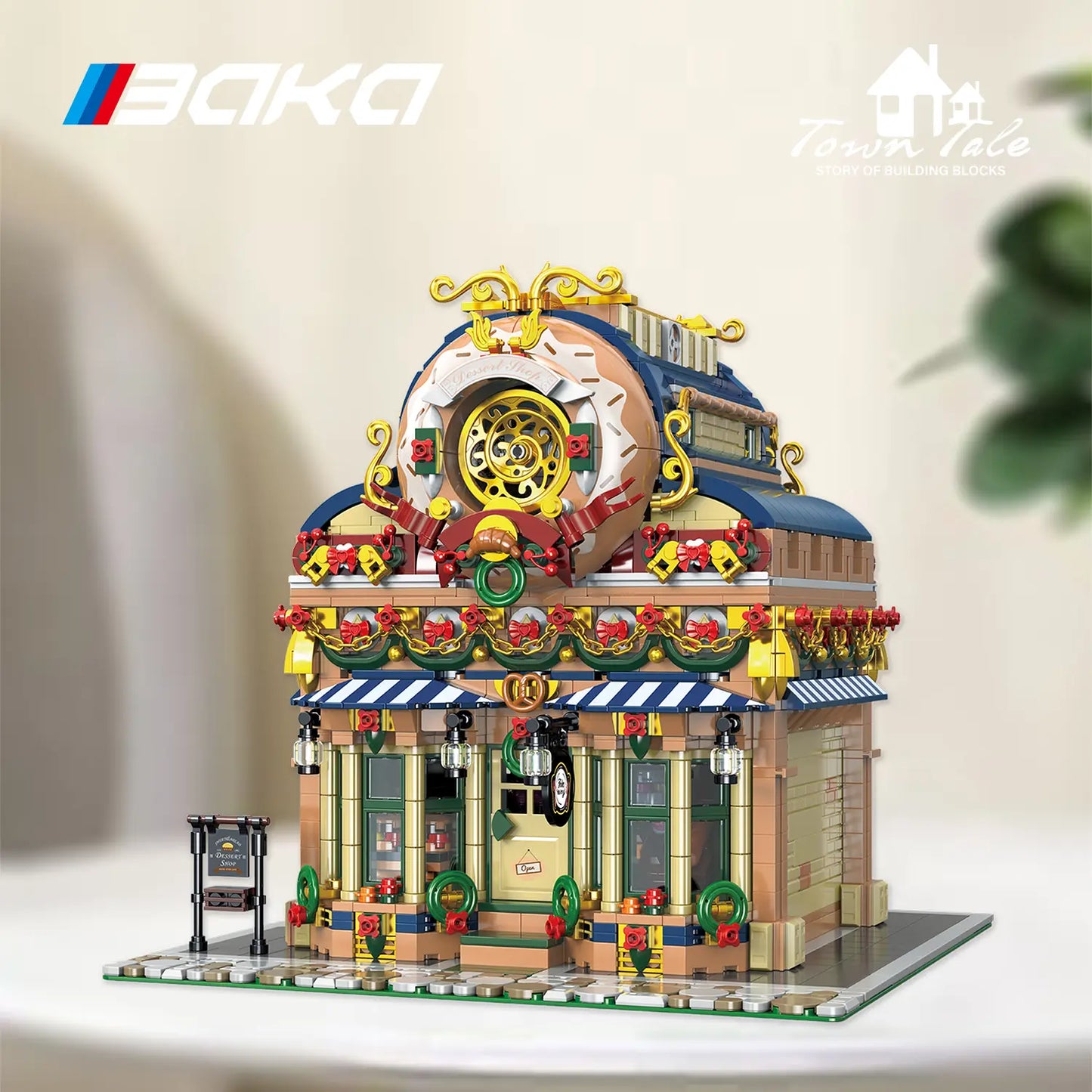 BAKA 33202 Doughnut Workshop Building Set