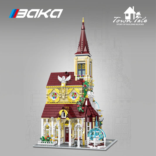BAKA 33203 Rose Abbey Building Set