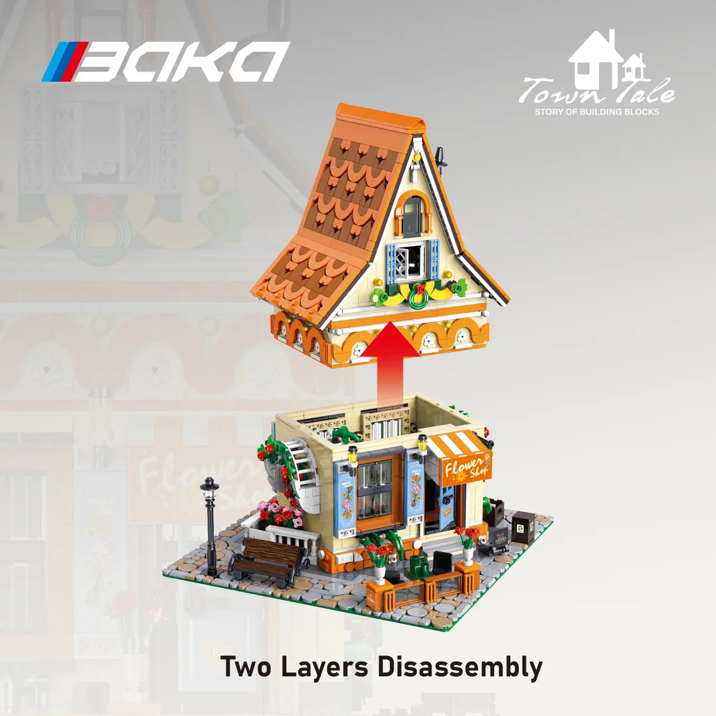 BAKA 33206 Florist Building Set