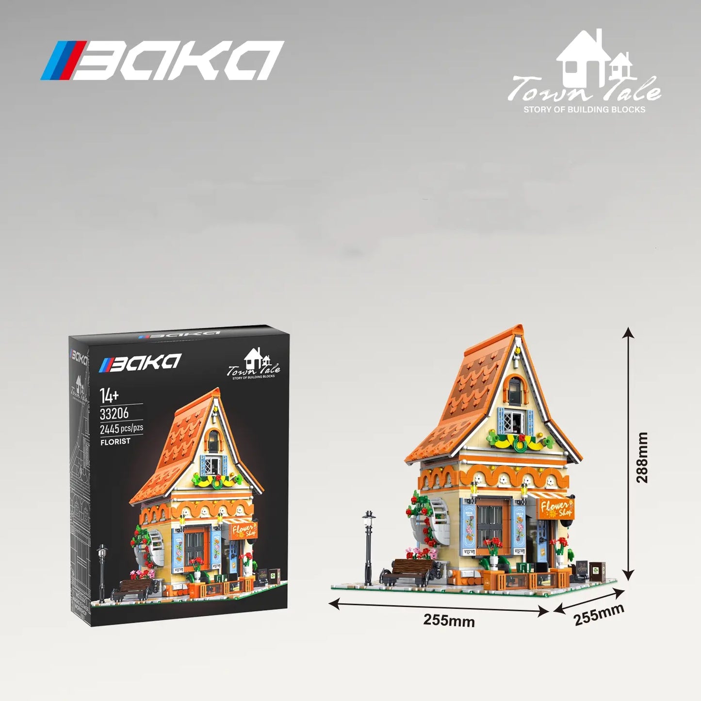 BAKA 33206 Florist Building Set