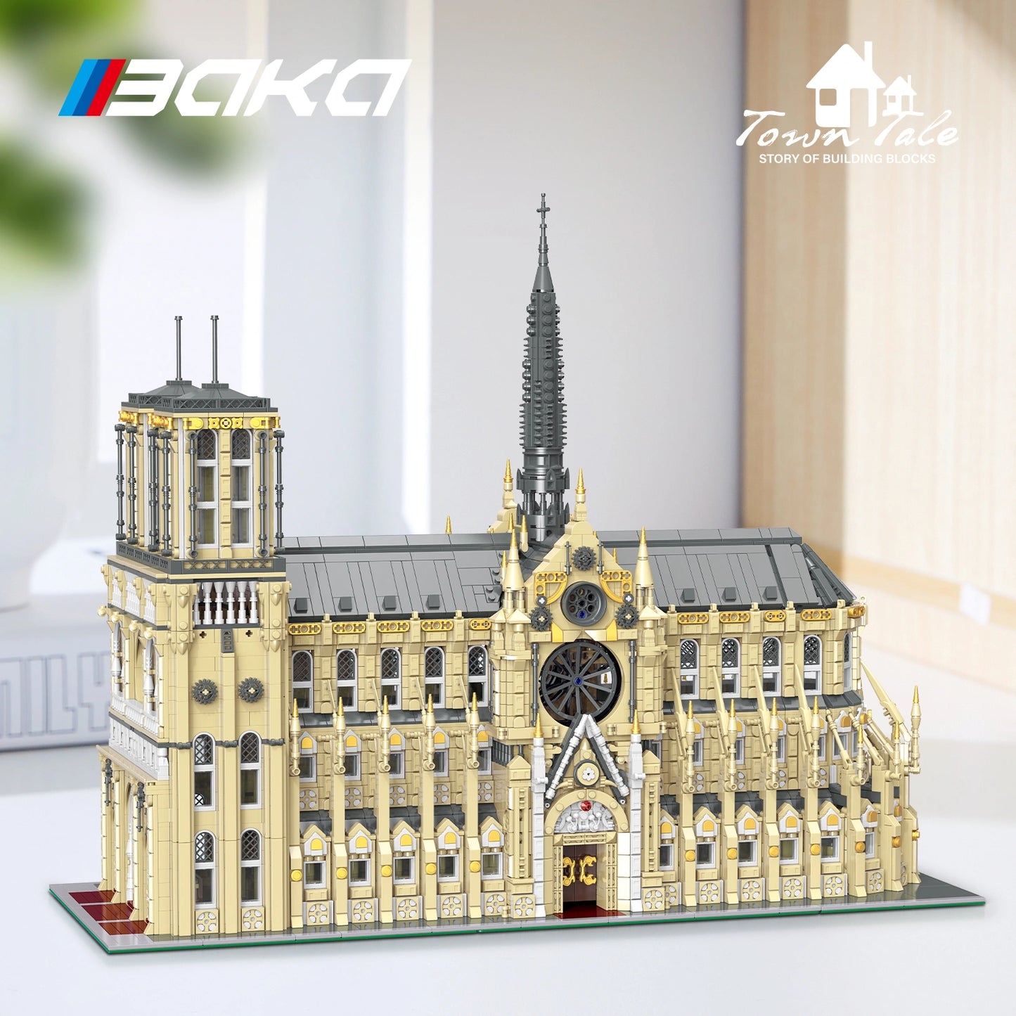 BAKA 33213 Norte Dame De Paris Building Set