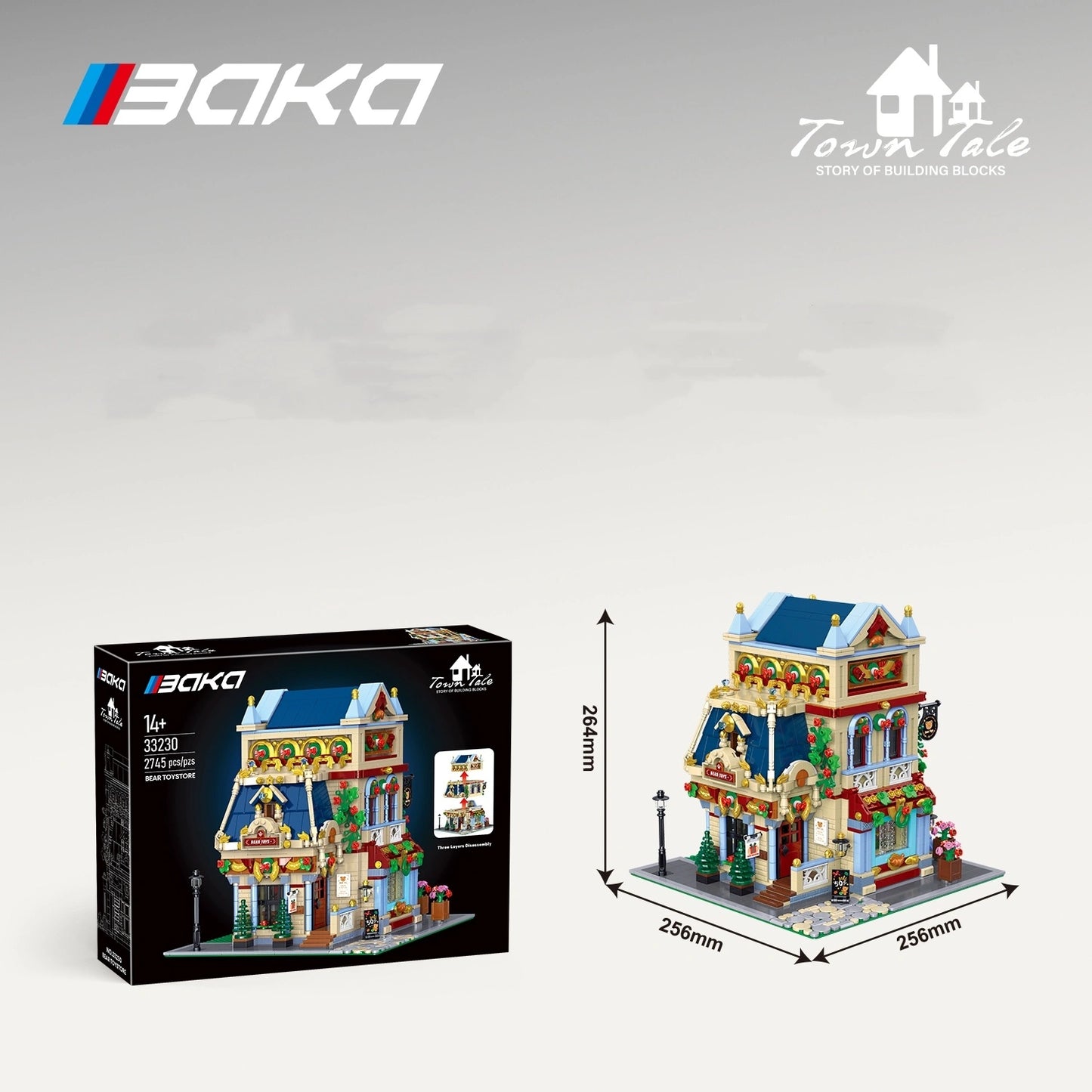 BAKA 33230 Bear Toystore Building Set