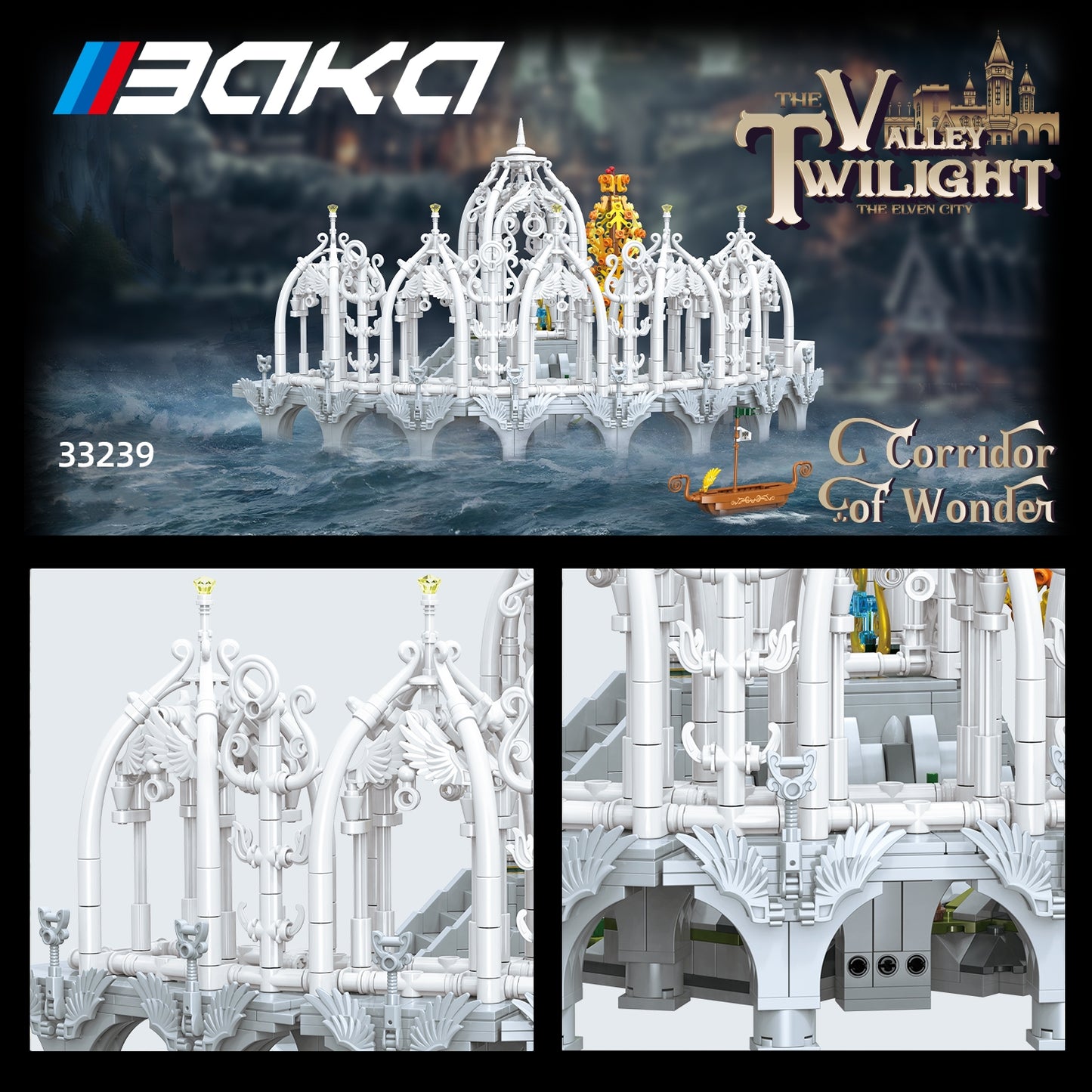 BAKA 33239 Corridor of Wonder Building Set