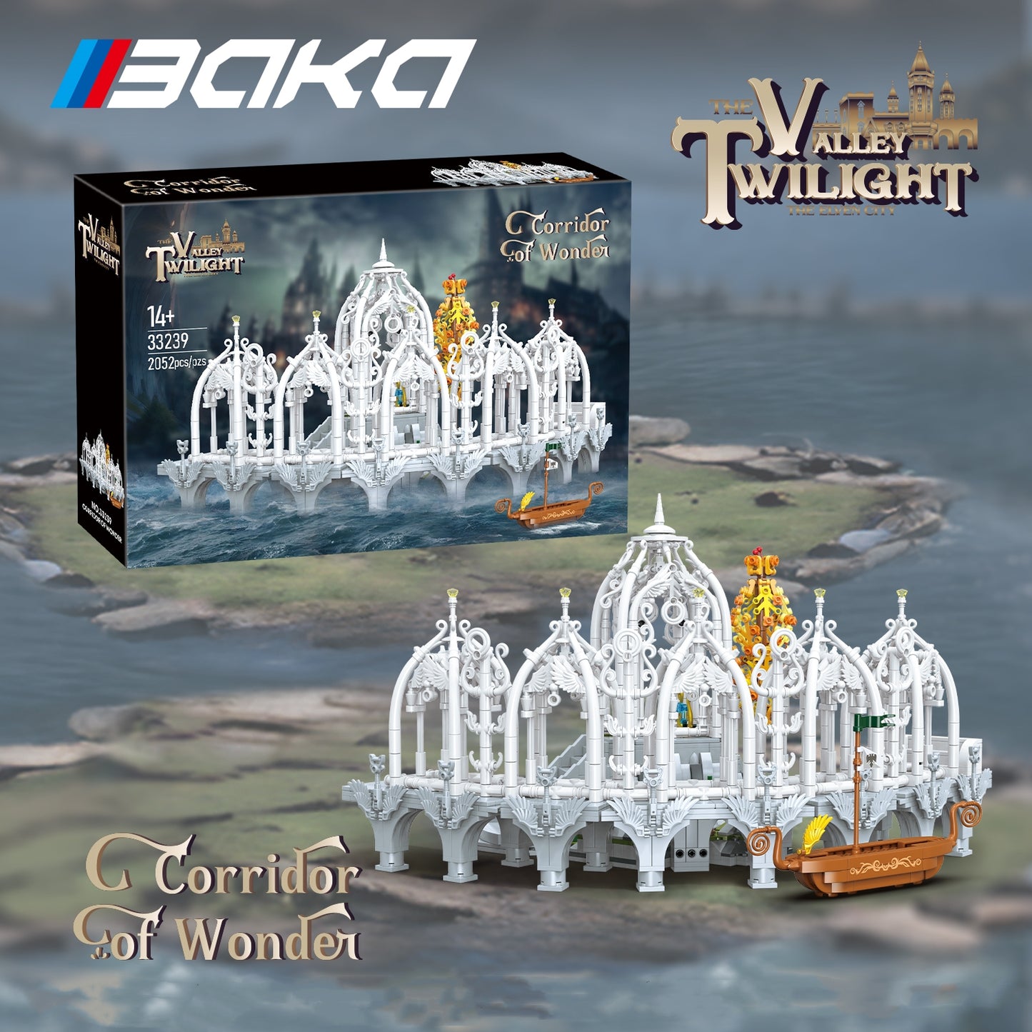 BAKA 33239 Corridor of Wonder Building Set