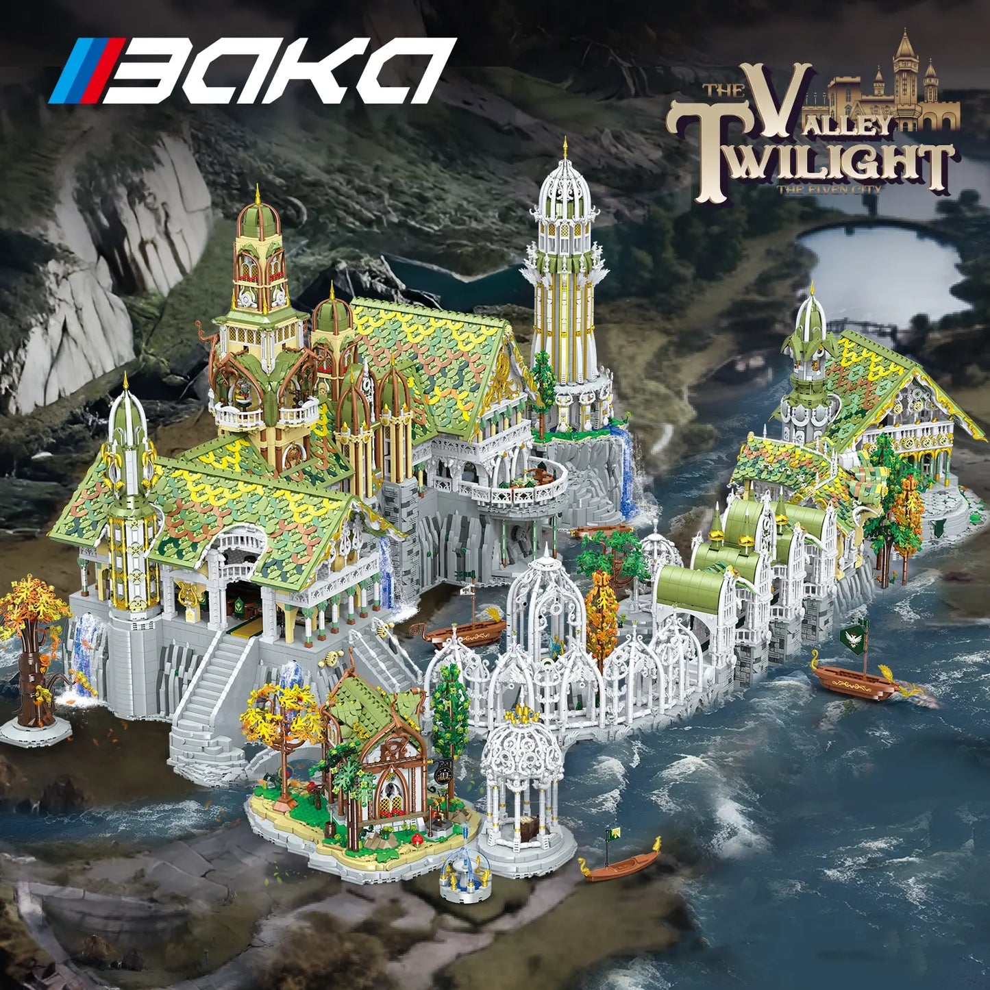BAKA 33242 Tower of Power Building Set