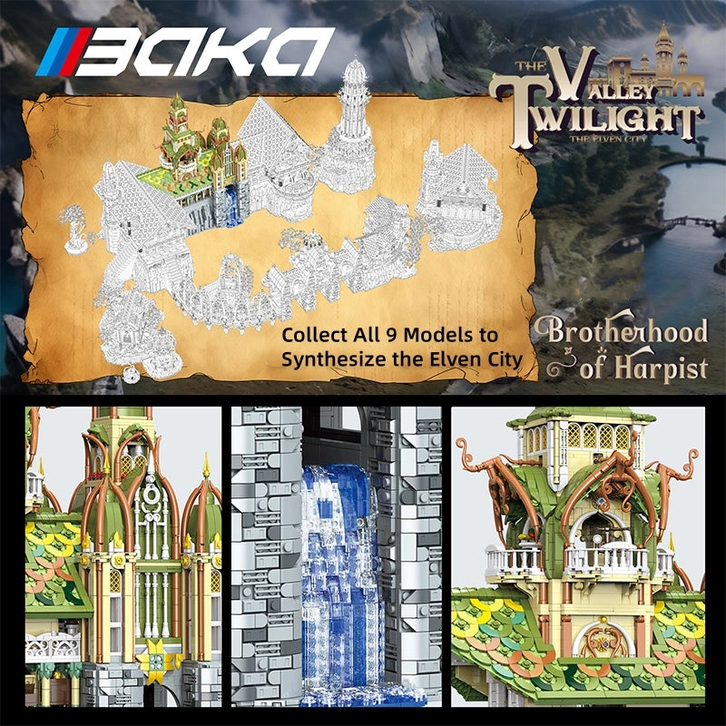 BAKA 33243 Brotherhood of Harpist Building Set