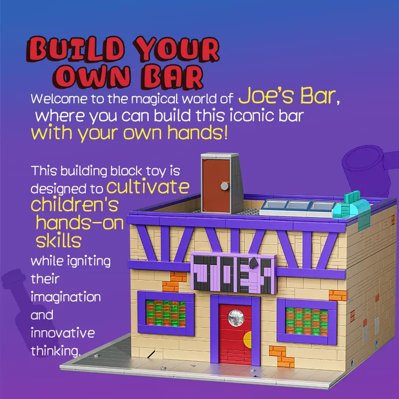 BAKA 33917 Joe's Bar Building Set