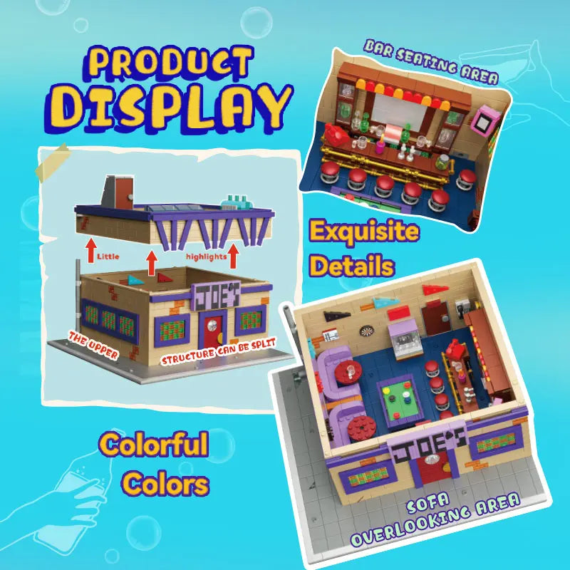 BAKA 33917 Joe's Bar Building Set