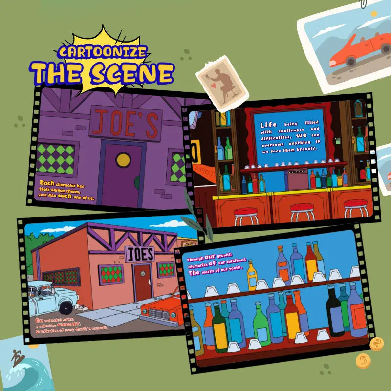 BAKA 33917 Joe's Bar Building Set