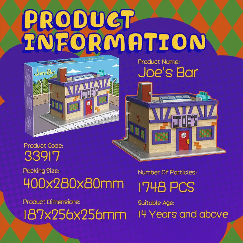 BAKA 33917 Joe's Bar Building Set
