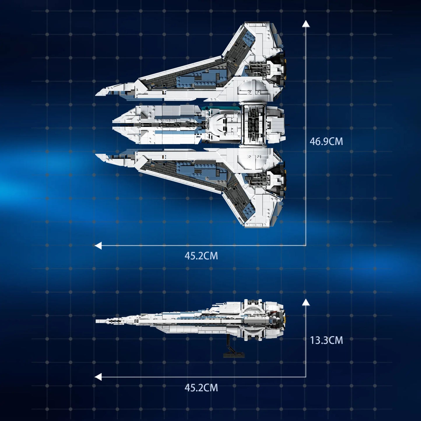 BAKA 33918 Star-Fighter Building Set