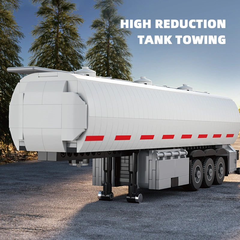 Xbert 66033 Fuel Tank Trailer Building Set
