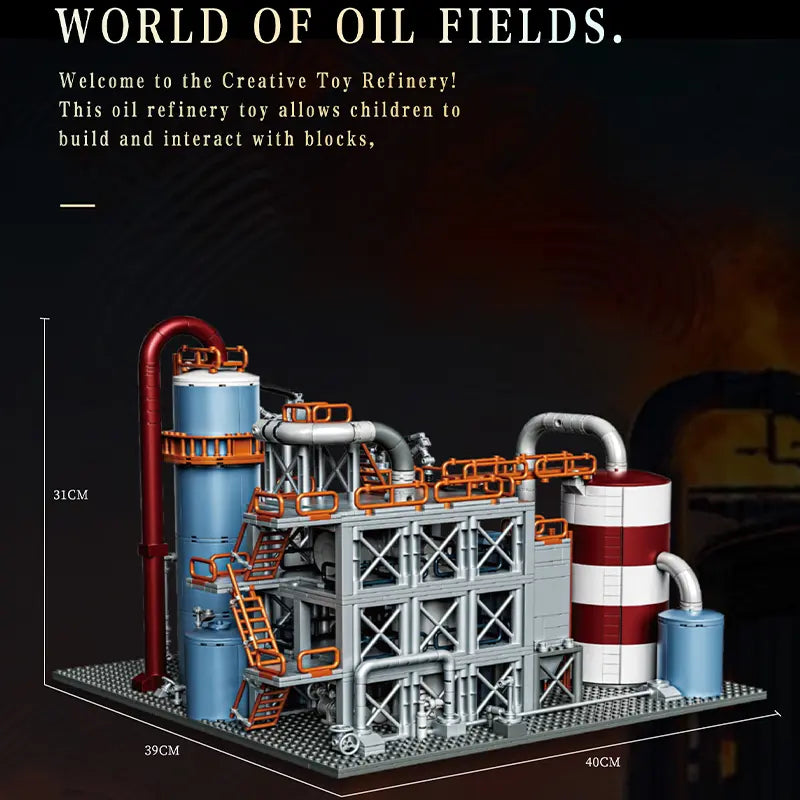 BAKA 33200 Refinery Building Set