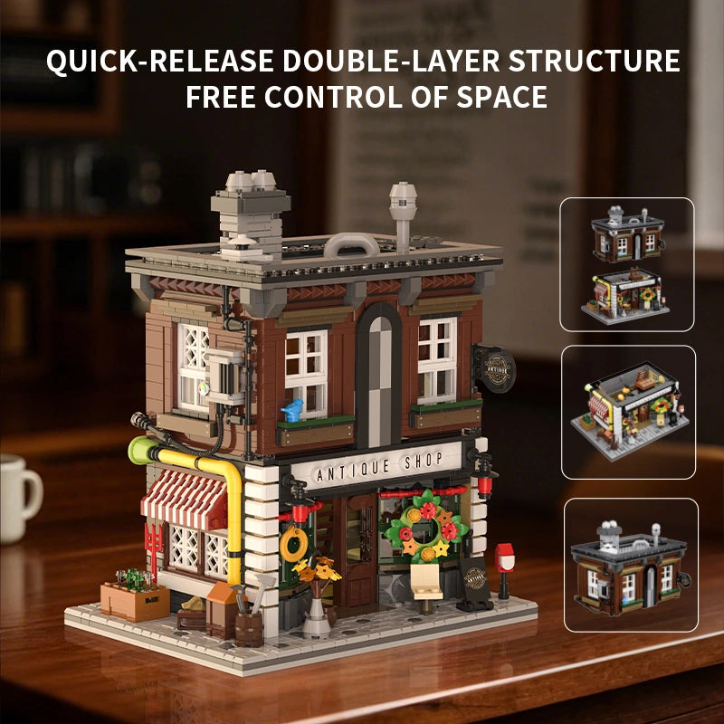 Xbert 66055 Antiques Shop Building Set