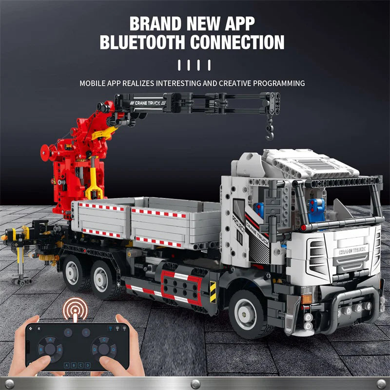 Reobrix 22011 Multi Functional Crane Truck Building Set