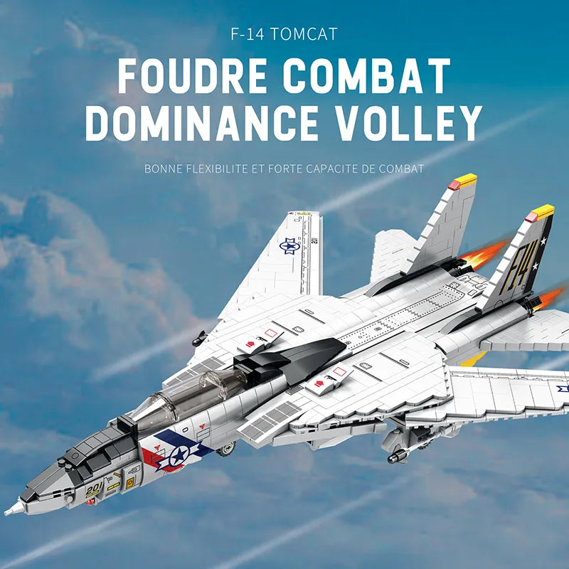 Reobrix 33032 F-14 Tomcat Building Set
