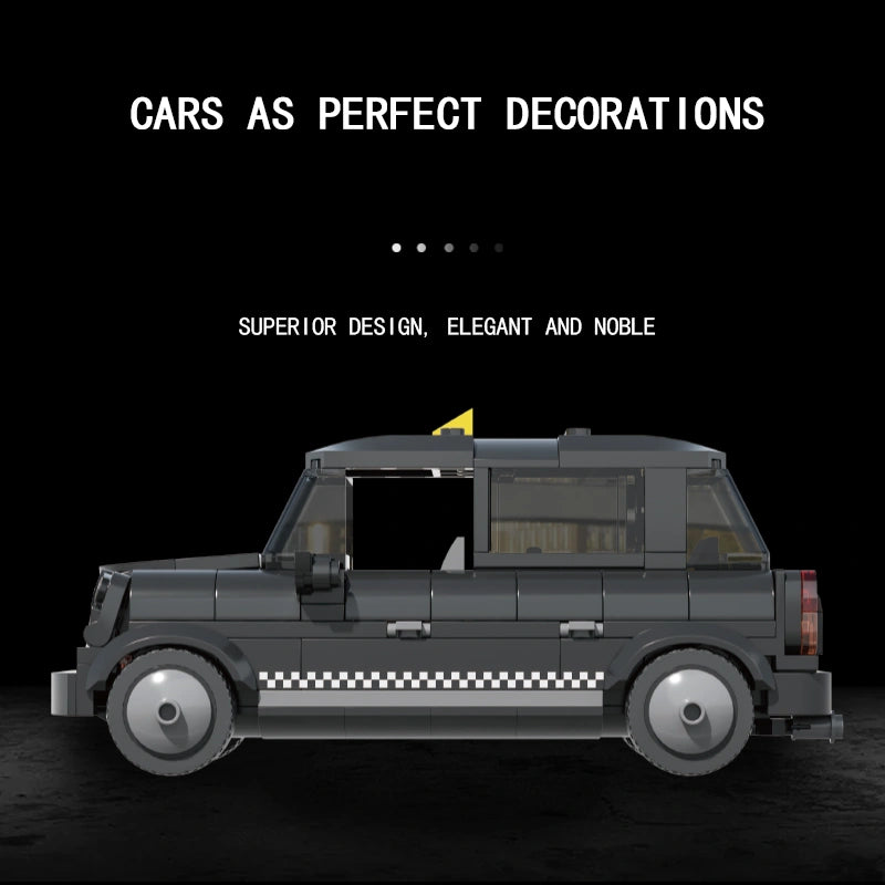 Xbert 66008 Taxi Car Model Building Set