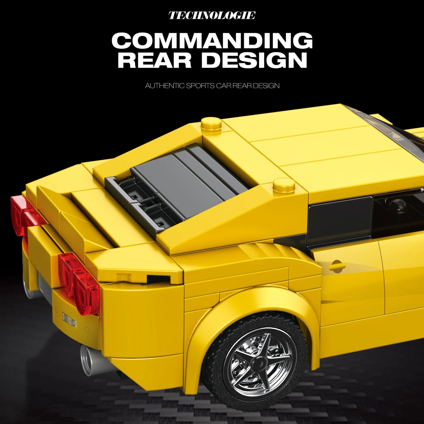 Reobrix 818 Chevrolet Camaro Toy Car Building Set