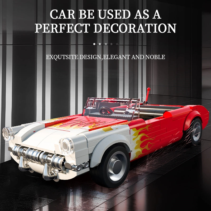 Xbert 66001 1956 VINTAGE C1 Car Model Building Set