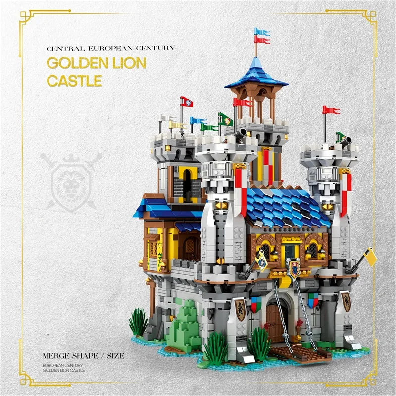 Reobrix 66006 Medieval Castle Building Set