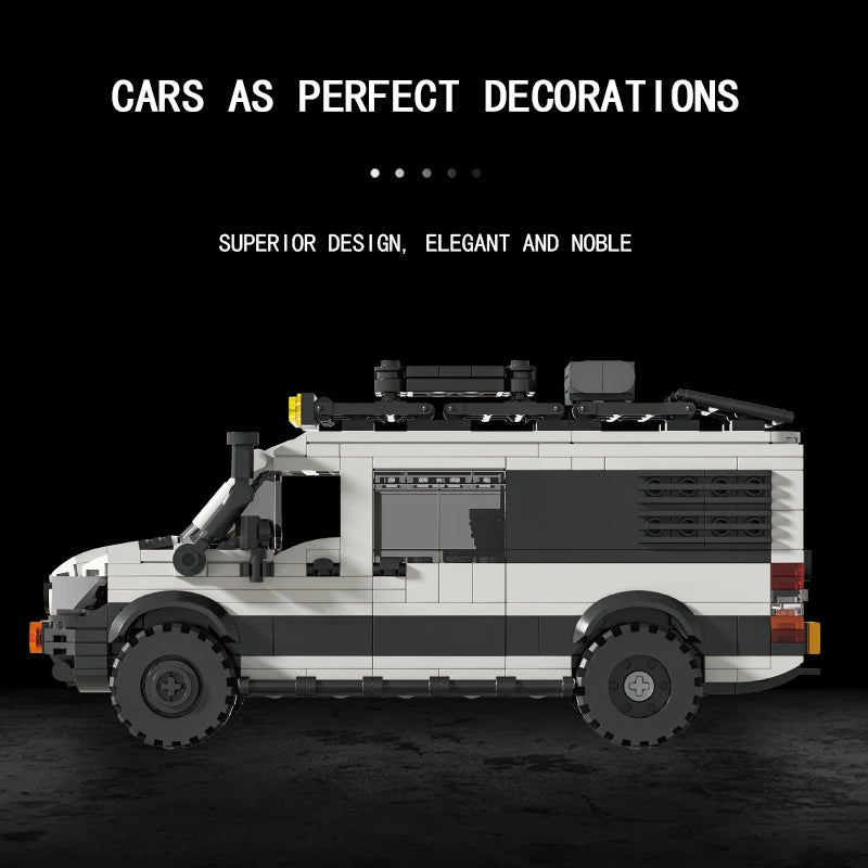 Xbert 66011 MB Racer 4×4 Car Model Building Set