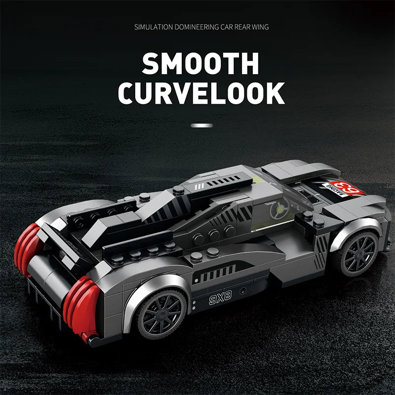 Reobrix 793 Peugeot 9X8 Toy Car Building Set