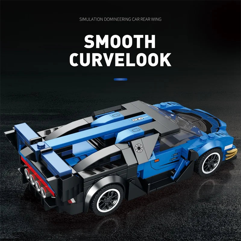 Reobrix 795 Bugatti VISION GT Toy Car Building Set