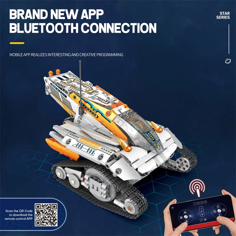 Reobrix 99001 Star Explorer Tank Roving Vehicle Building Set