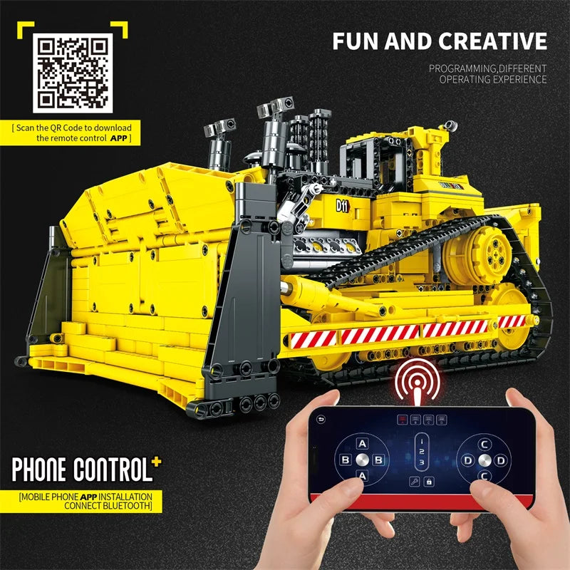 Reobrix 22001 D11 Bulldozer Building Set