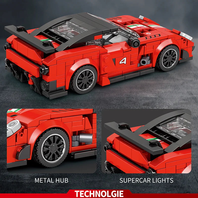 Reobrix 676 Ferrari 599XX EVO Toy Car Building Set