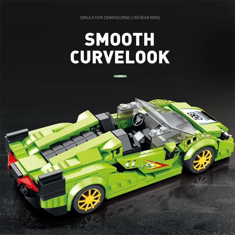Reobrix 806 Lamborghini FKP 37 Toy Car Building Set