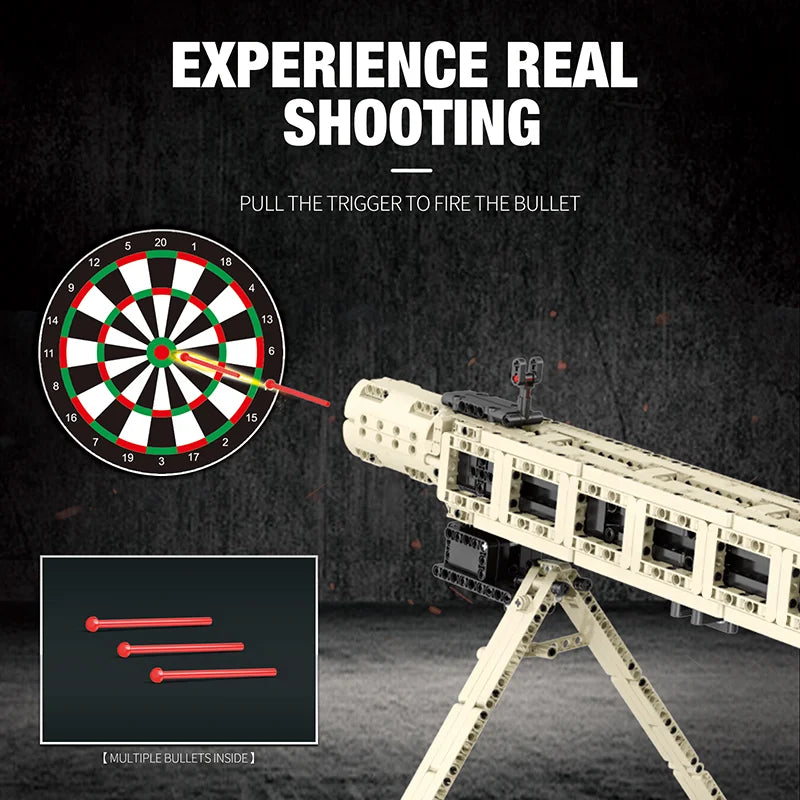 Reobrix 77006 MG-42 Building Set with Automatic Shooting