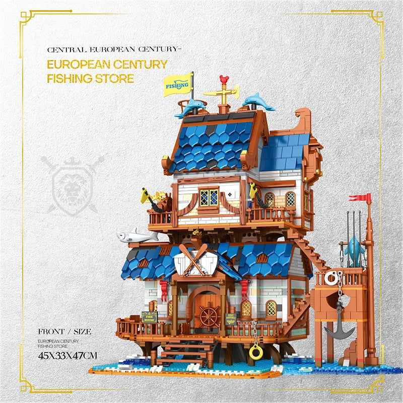 Reobrix 66007 Fishing House Building Set