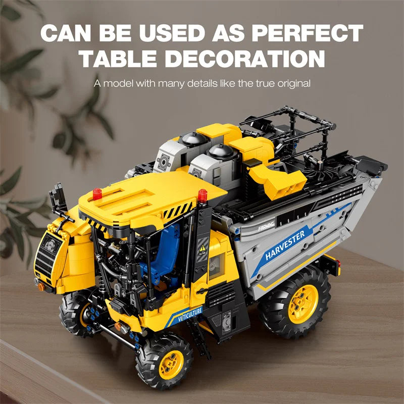 Reobrix 22026 Grape Harvester Building Set
