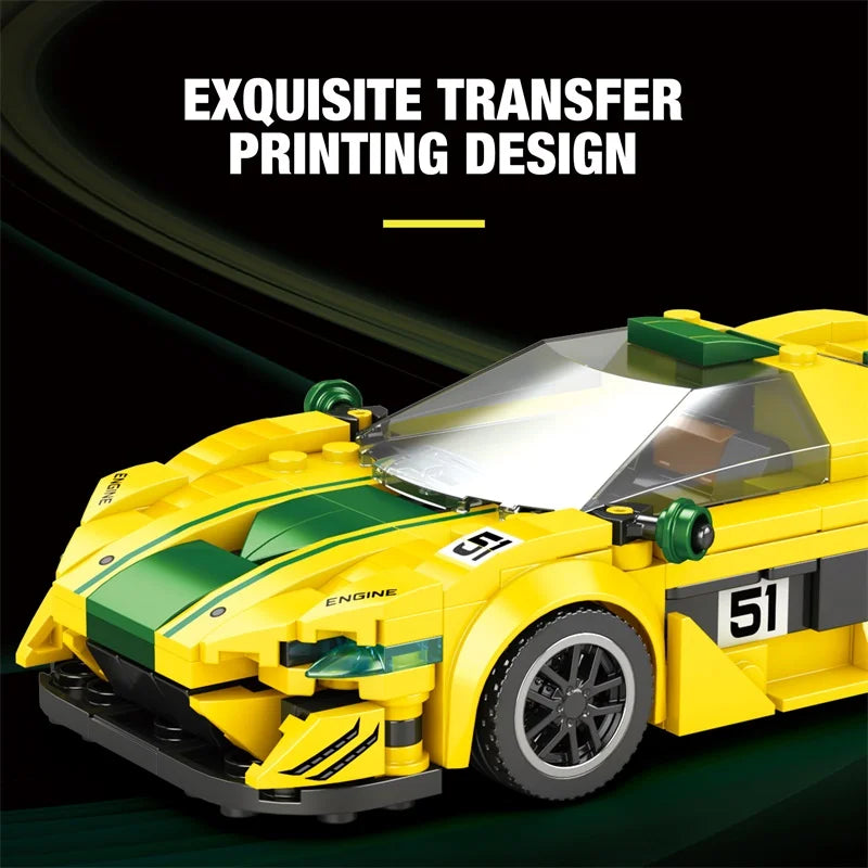 Reobrix 677 McLaren P1 GTR 1:24 Toy Car Building Set