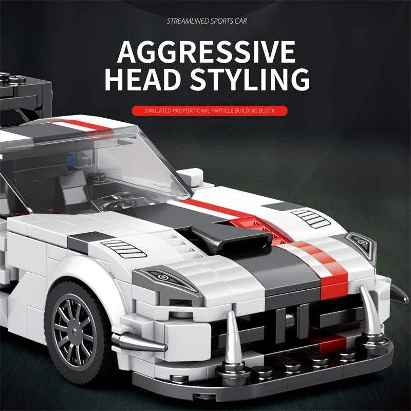 Reobrix 683 Viper Toy Car Building Set