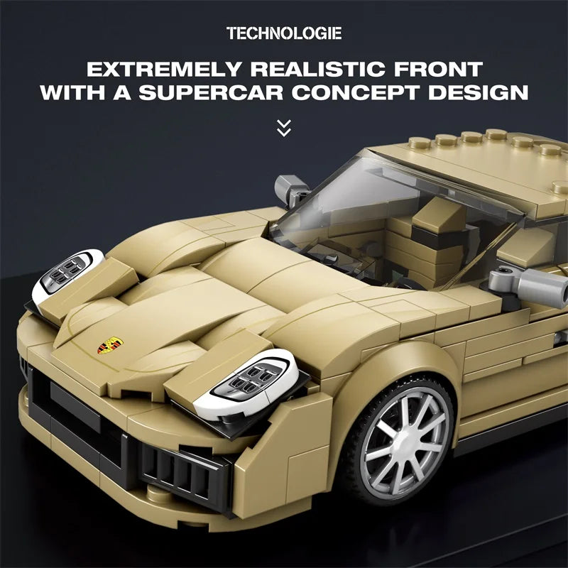 Reobrix 821 Porsche Panamera Toy Car Building Set