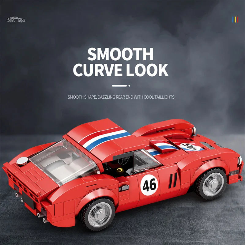 Reobrix 813 Ferrari 250 GTO Toy Car Building Set
