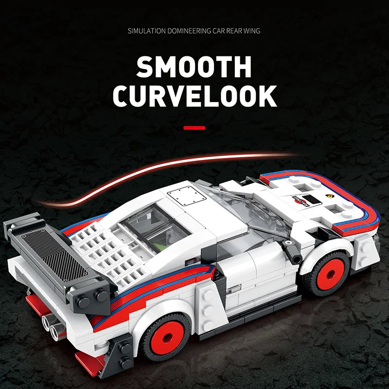 Reobrix 792 Porsche 935 Toy Car Building Set