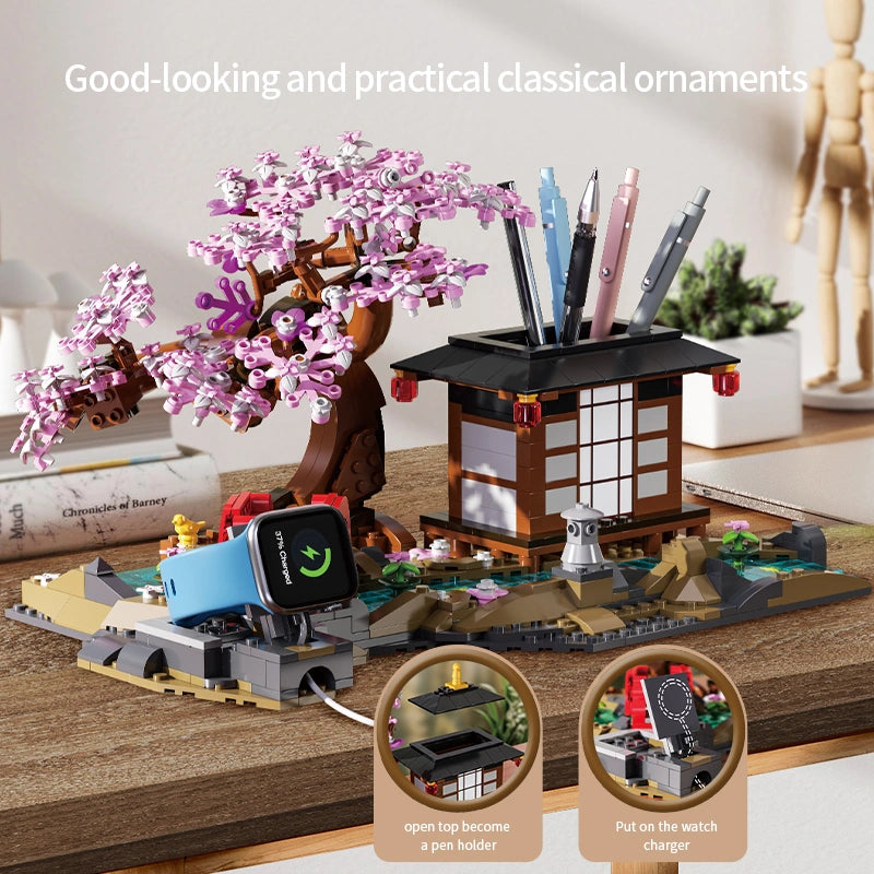 Xbert 66100 Cherry Blossom Garden Building Set