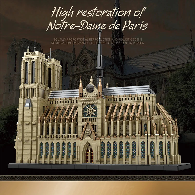 Reobrix 66016 Architecture Notre-Dame de Paris Building Set