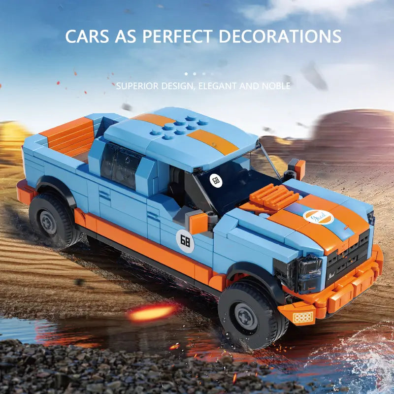 Xbert 66004 F-150 Raptor Car Model Building Set