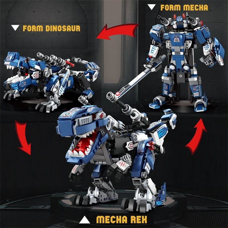 Reobrix 33002 Transformers 3 in 1 Building Blocks Set
